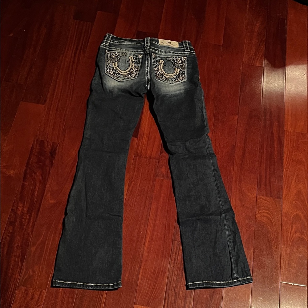 Miss Me Dark Blue Boot Cut Jeans